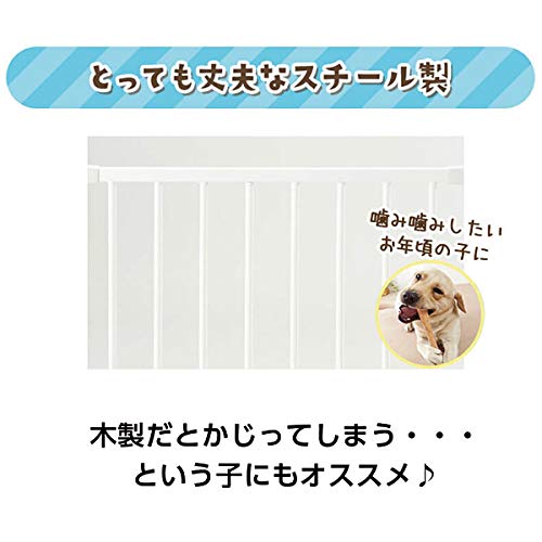 ペピイ　アレンジサークル・スチール　8枚　犬用 楽天市場】犬 サークル アレンジサークル 8枚 スチール 室内
